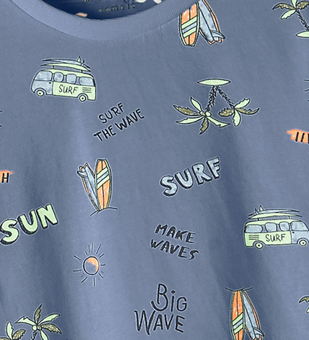 Name It T-shirt - NmmPfasak - Wild Wind m. Print