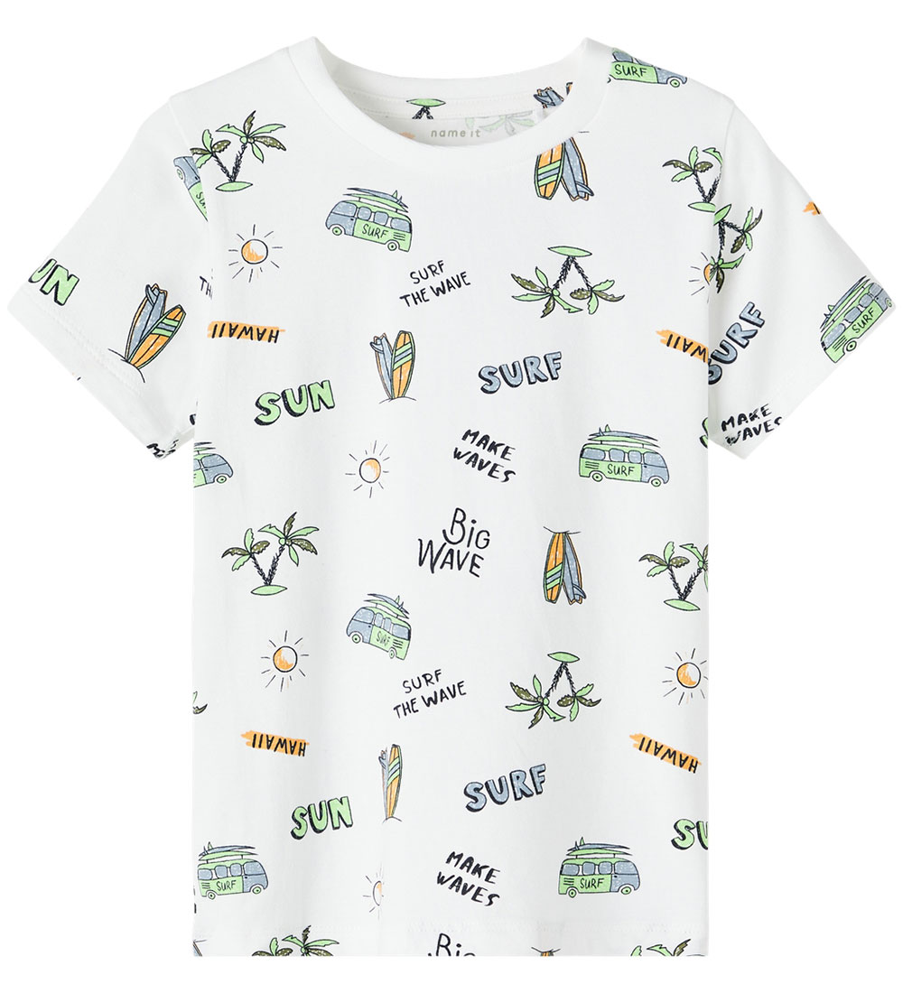 Name It T-shirt - NmmPfasak - Bright White