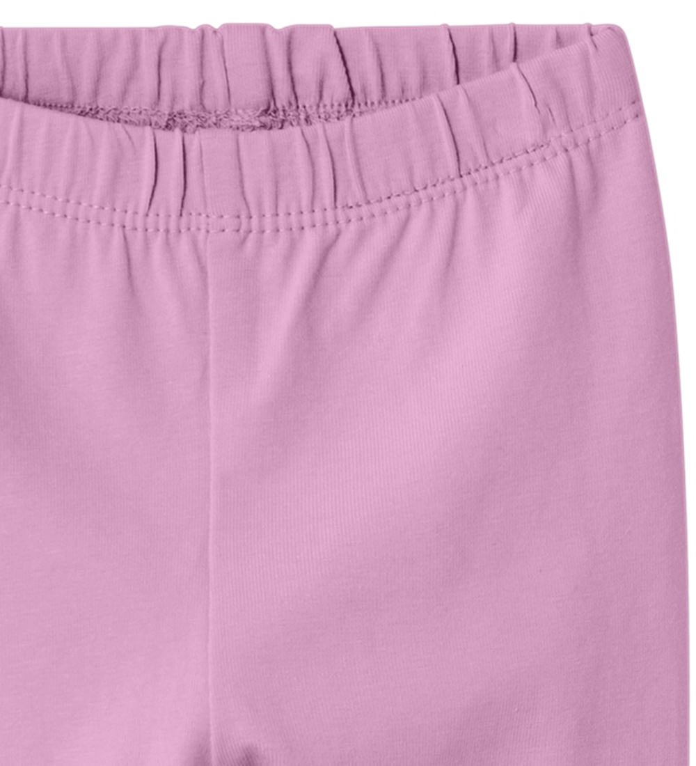 Name It Leggings - NbfVuvivian - Pastel Lavender
