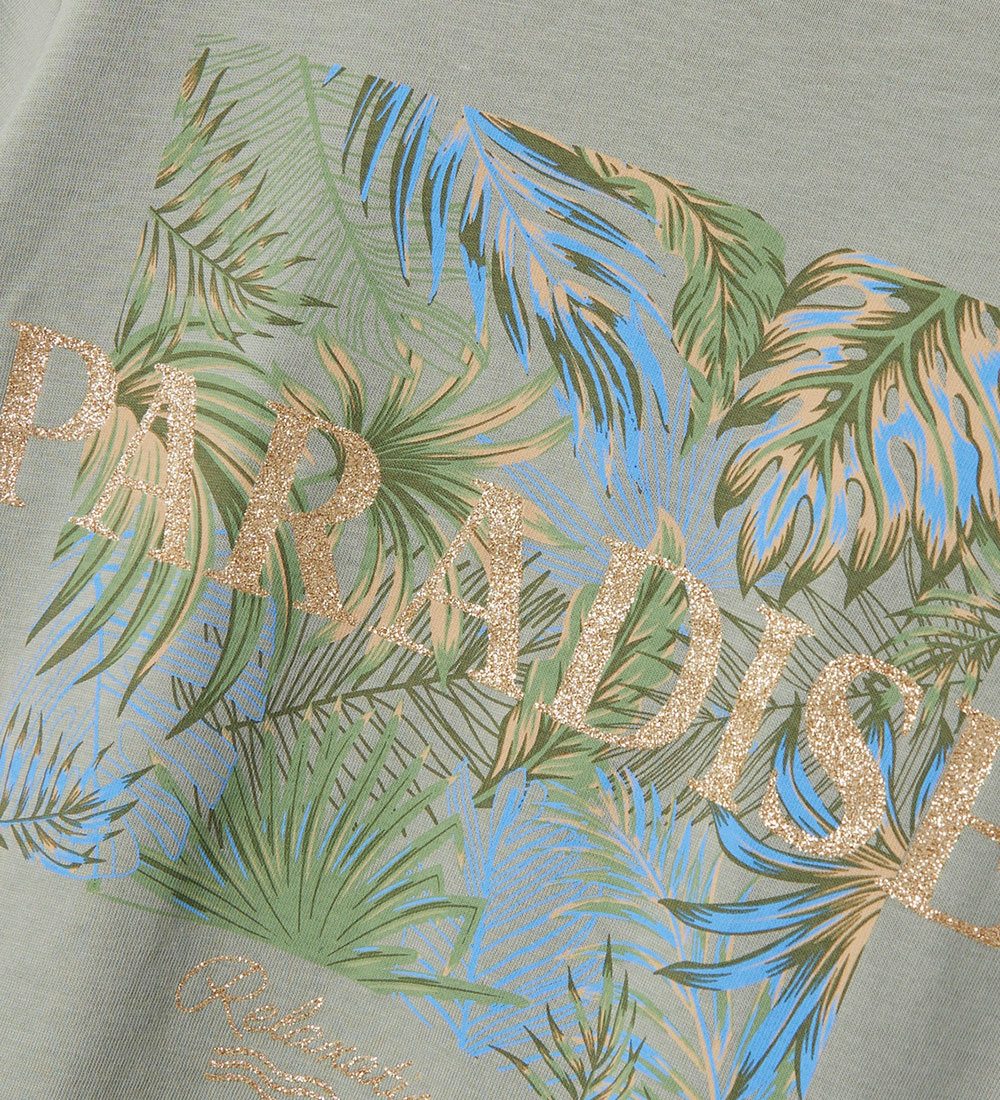 Name It T-shirt - NkfPfarina - Forest Fog m. Print
