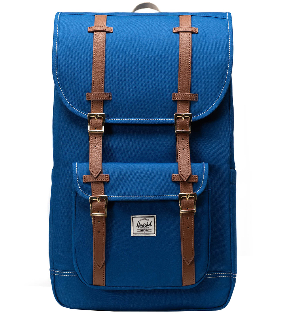 Herschel Rygsæk - Little America - True Blue/White Stitch