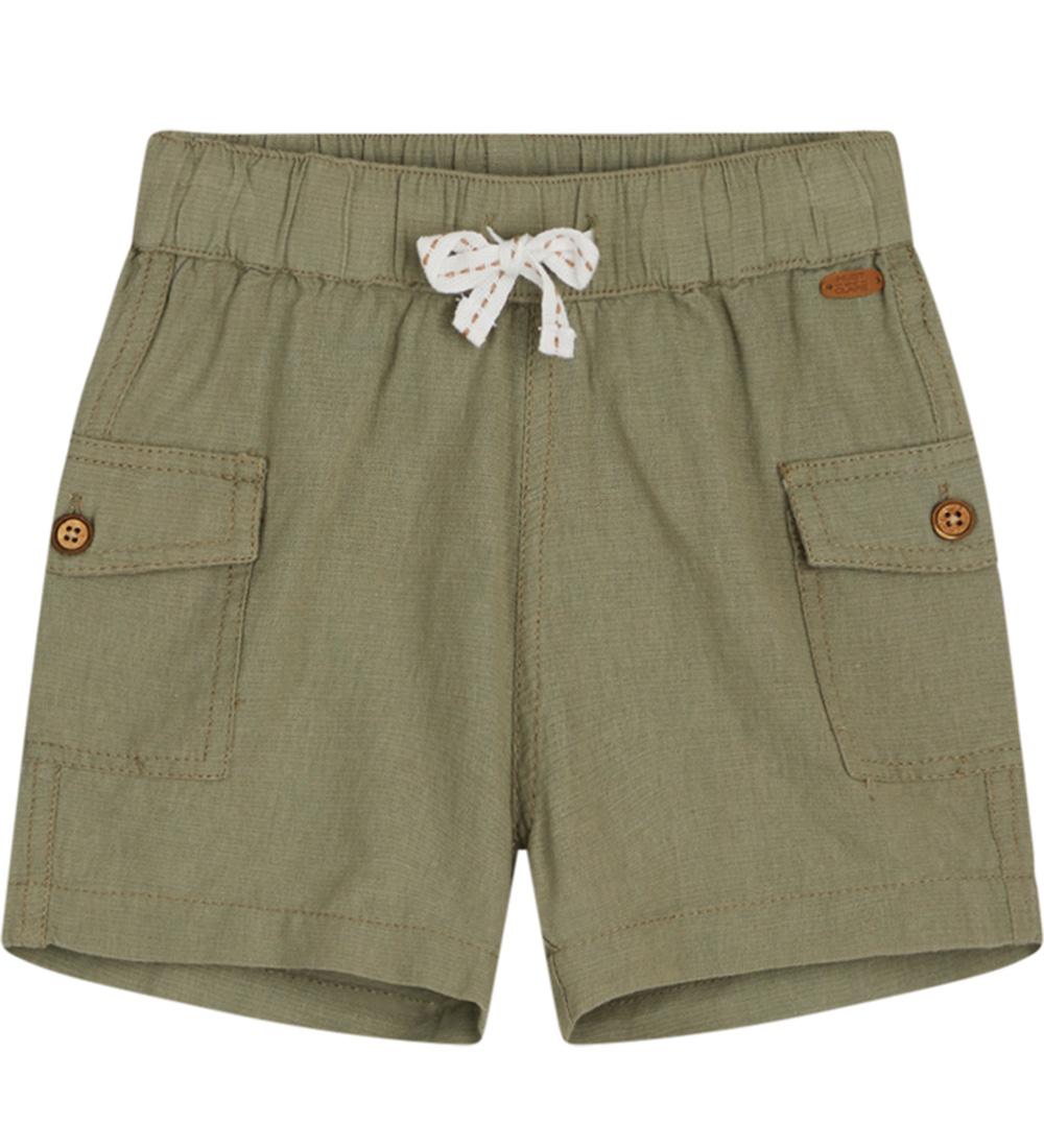 Hust and Claire Shorts - Bomuld/Hør - Hakon - Seagrass