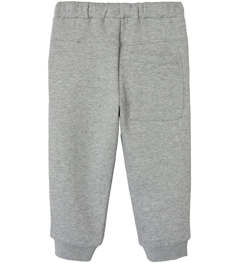 Name It Sweatpants - NmmOhans - Grey Melange