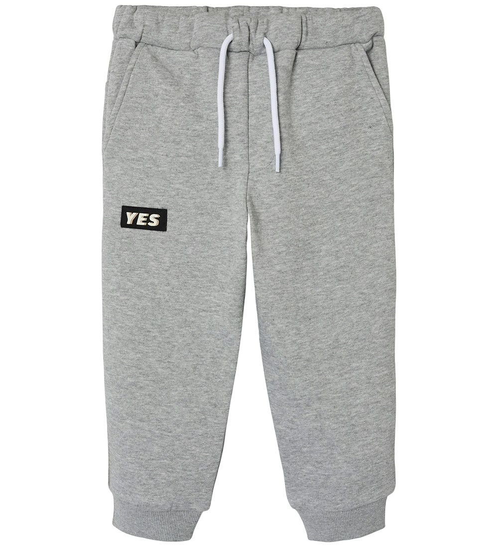 Name It Sweatpants - NmmOhans - Grey Melange