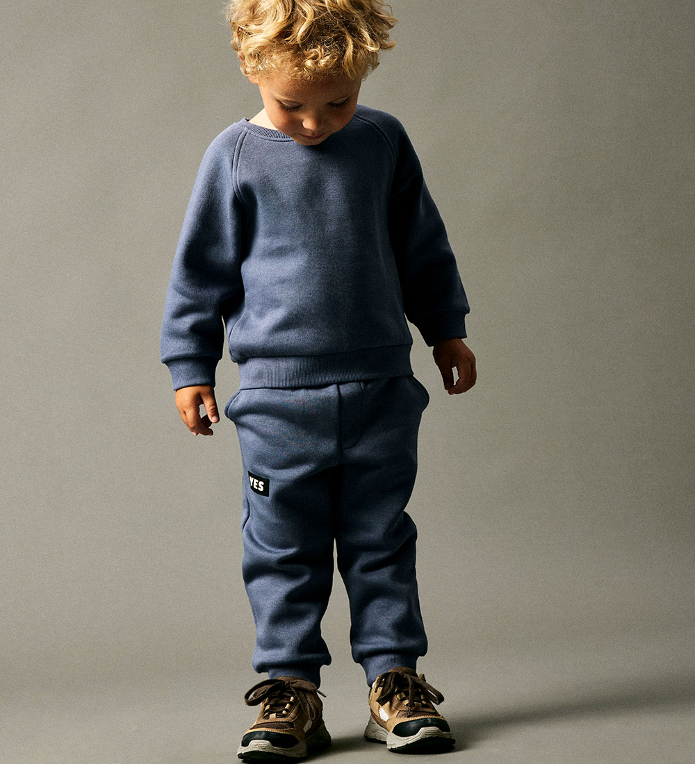 Name It Sweatpants - NmmOhans - Folkstone Gray