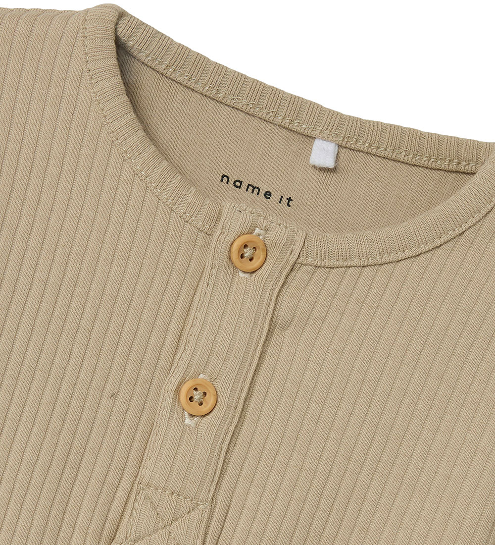 Name It Body l/æ - NbmOzzie - Plaza Taupe