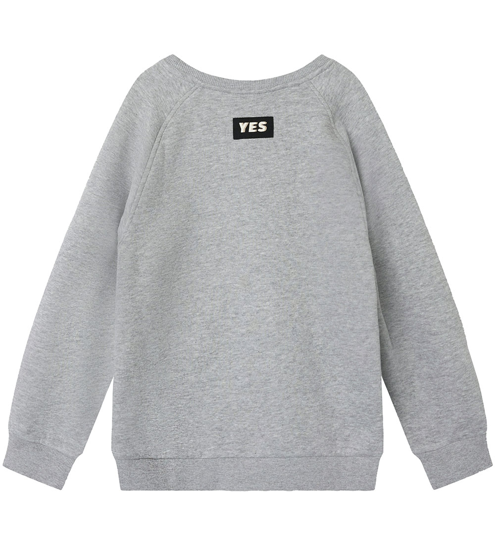 Name It Sweatshirt - NkmOhans - Grey Melange