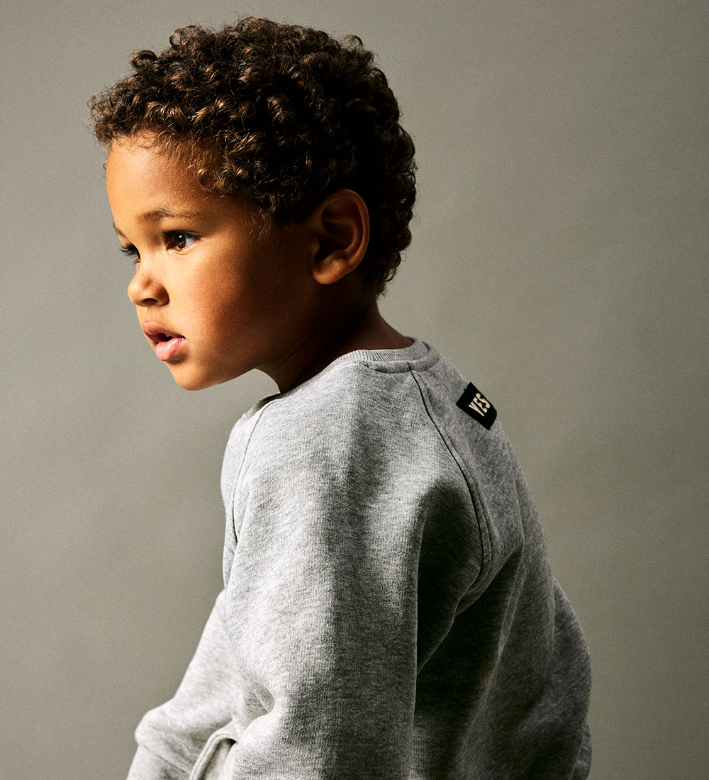 Name It Sweatshirt - NmmOhans - Grey Melange