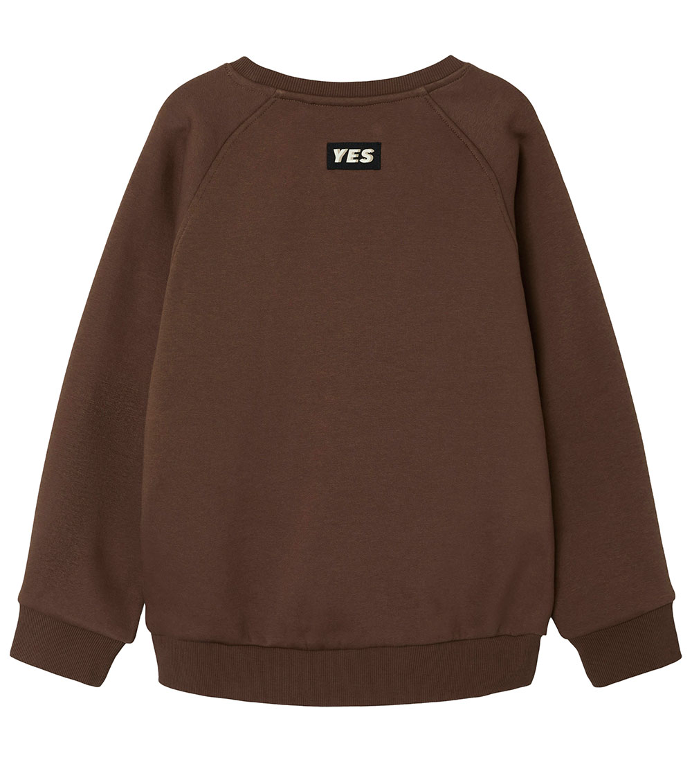 Name It Sweatshirt - NkmOhans - Chocolate Martini