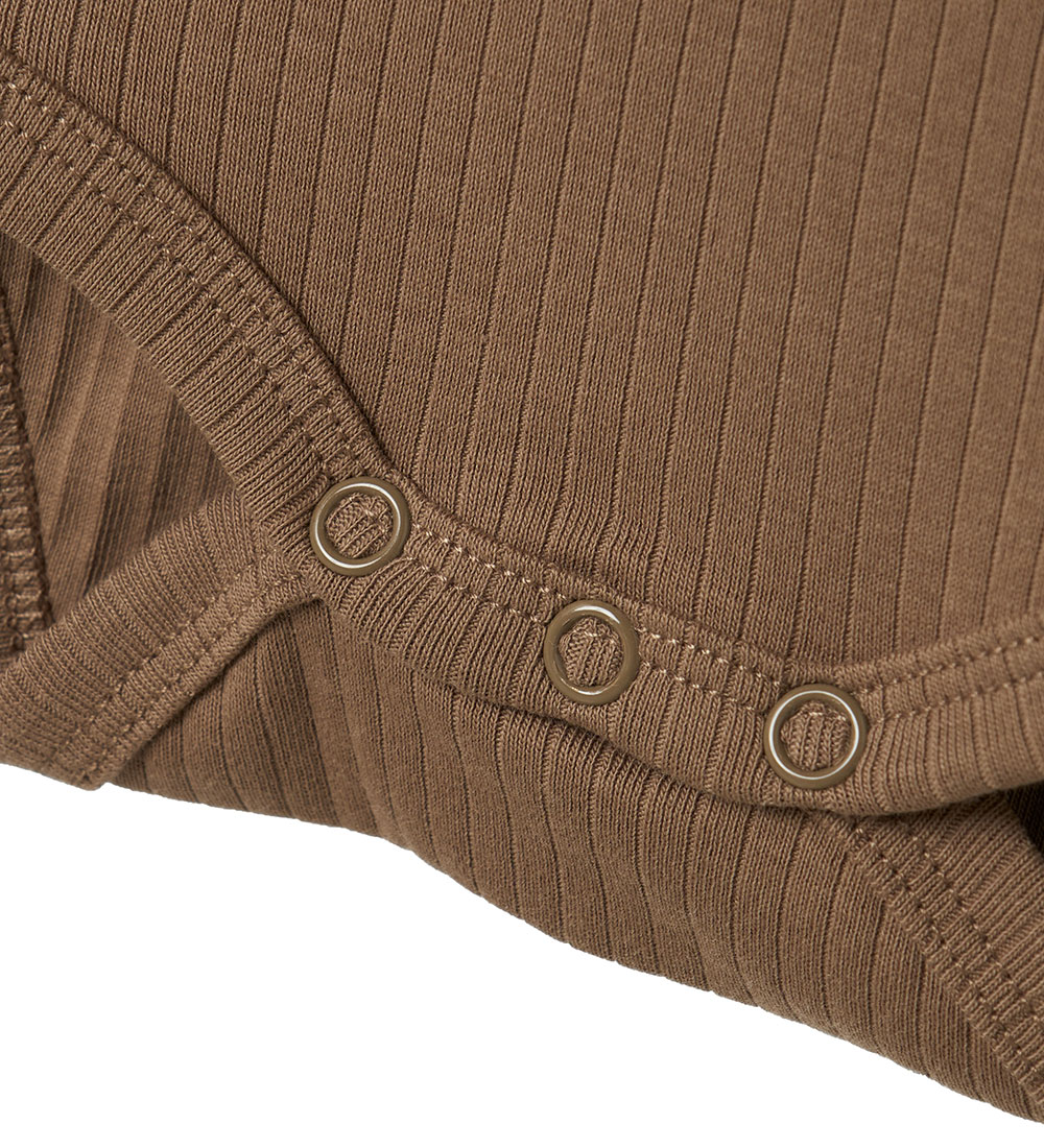 Name It Sæt - Leggings/Body l/æ - NbmNoe - Walnut