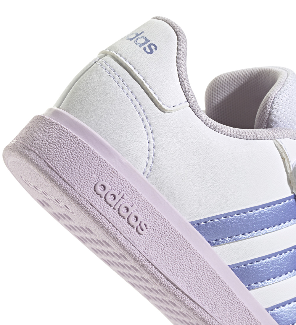 adidas Performance Sko - Grand Court 2.0 - Hvid/Lilla/Rosa