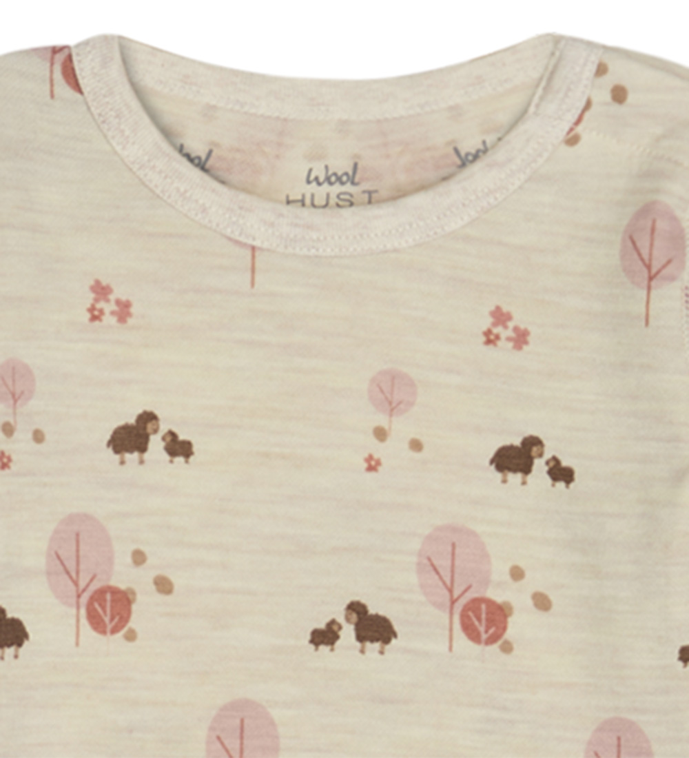 Hust and Claire Body l/æ - Uld - Bo - Wheat Melange