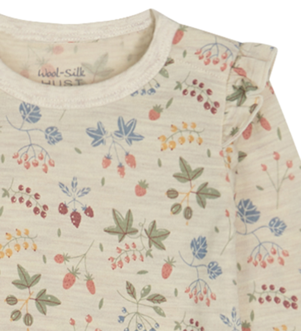 Hust and Claire Body l/æ - Uld/Silke - Bibi - Wheat Melange
