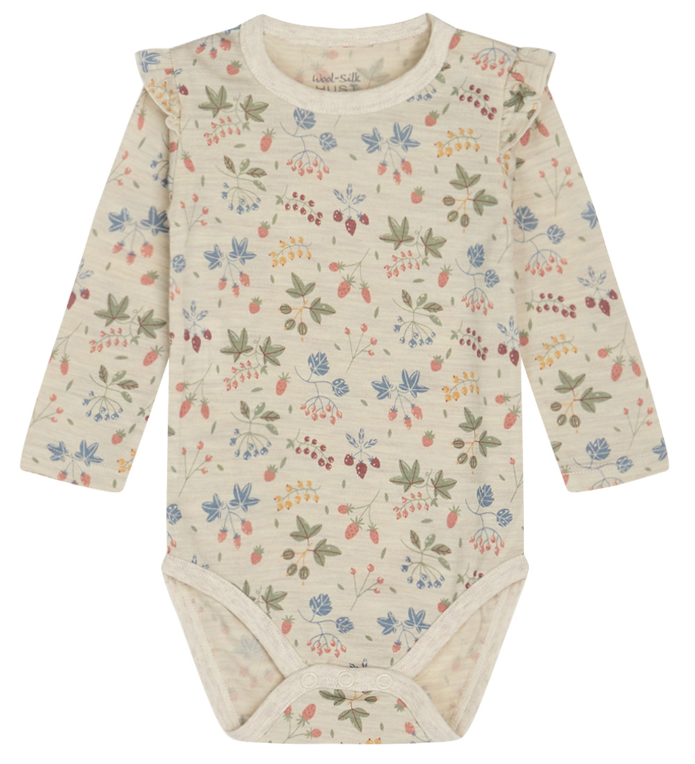 Hust and Claire Body l/æ - Uld/Silke - Bibi - Wheat Melange