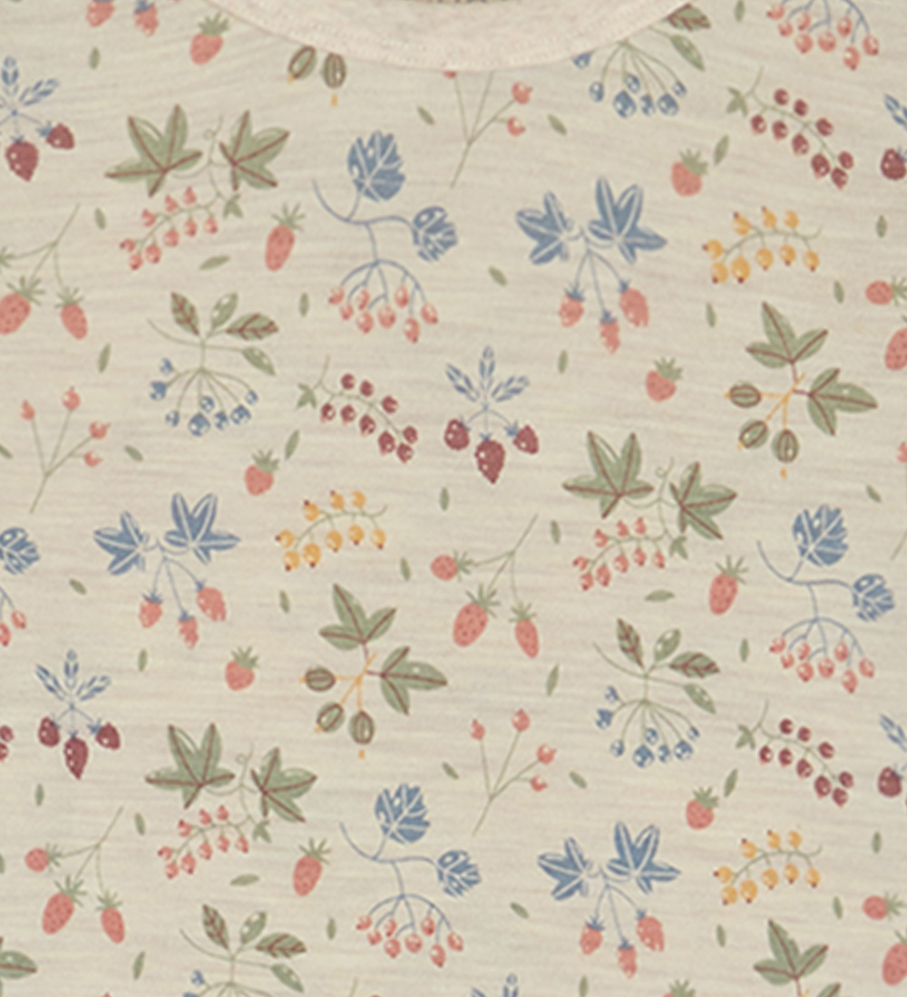 Hust and Claire Bluse - Uld/Silke - Allie - Wheat Melange