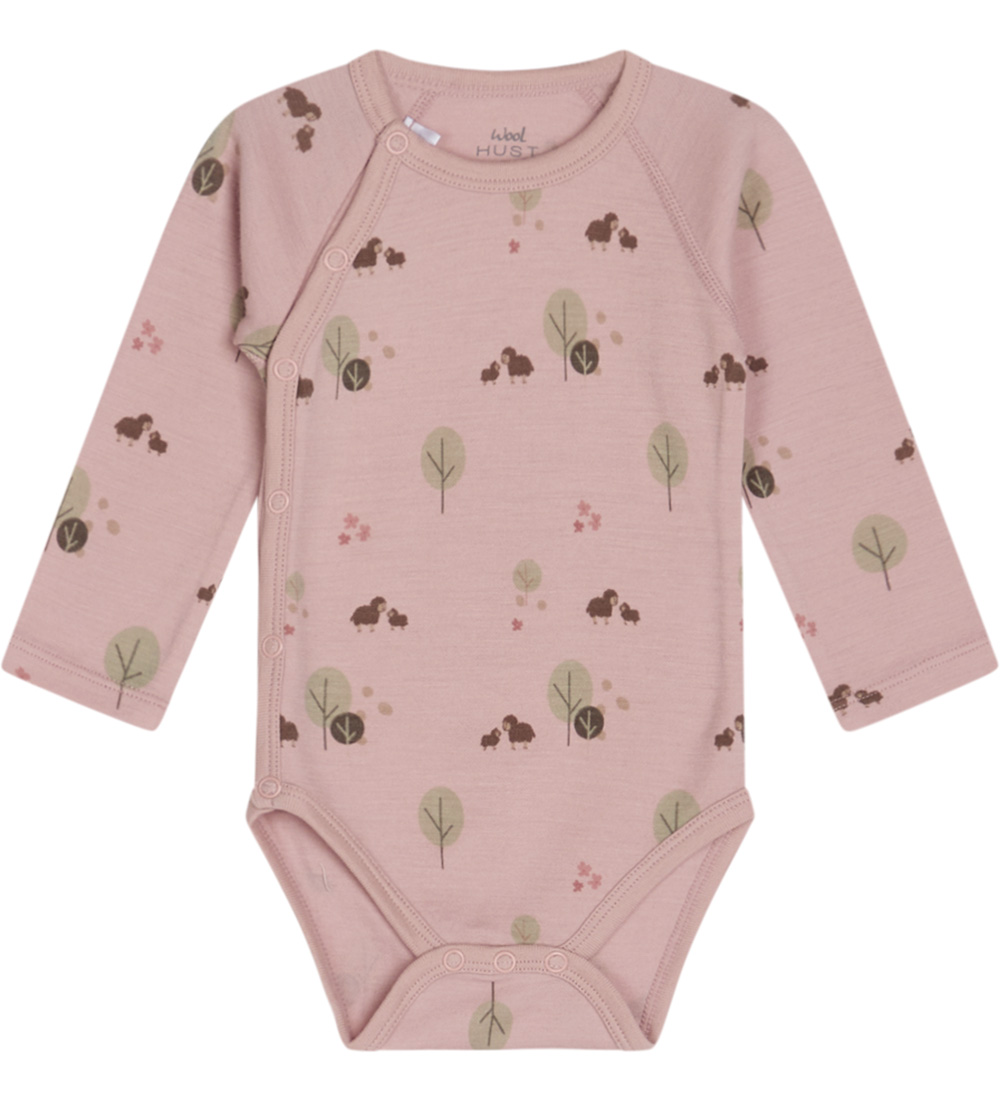 Hust and Claire Slå-om Body l/æ - Uld - Bia - Shade Rose
