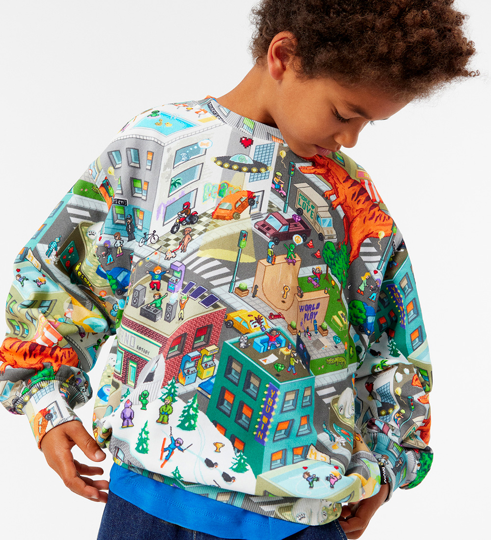 Molo Sweatshirt - Monti - Pixelhagen