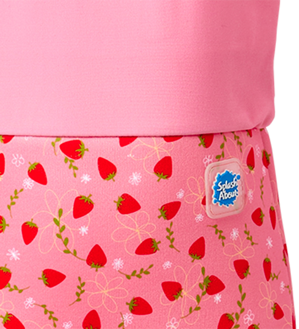 Splash About Blebadedragt - Happy Nappy Costume - Strawberry Fie