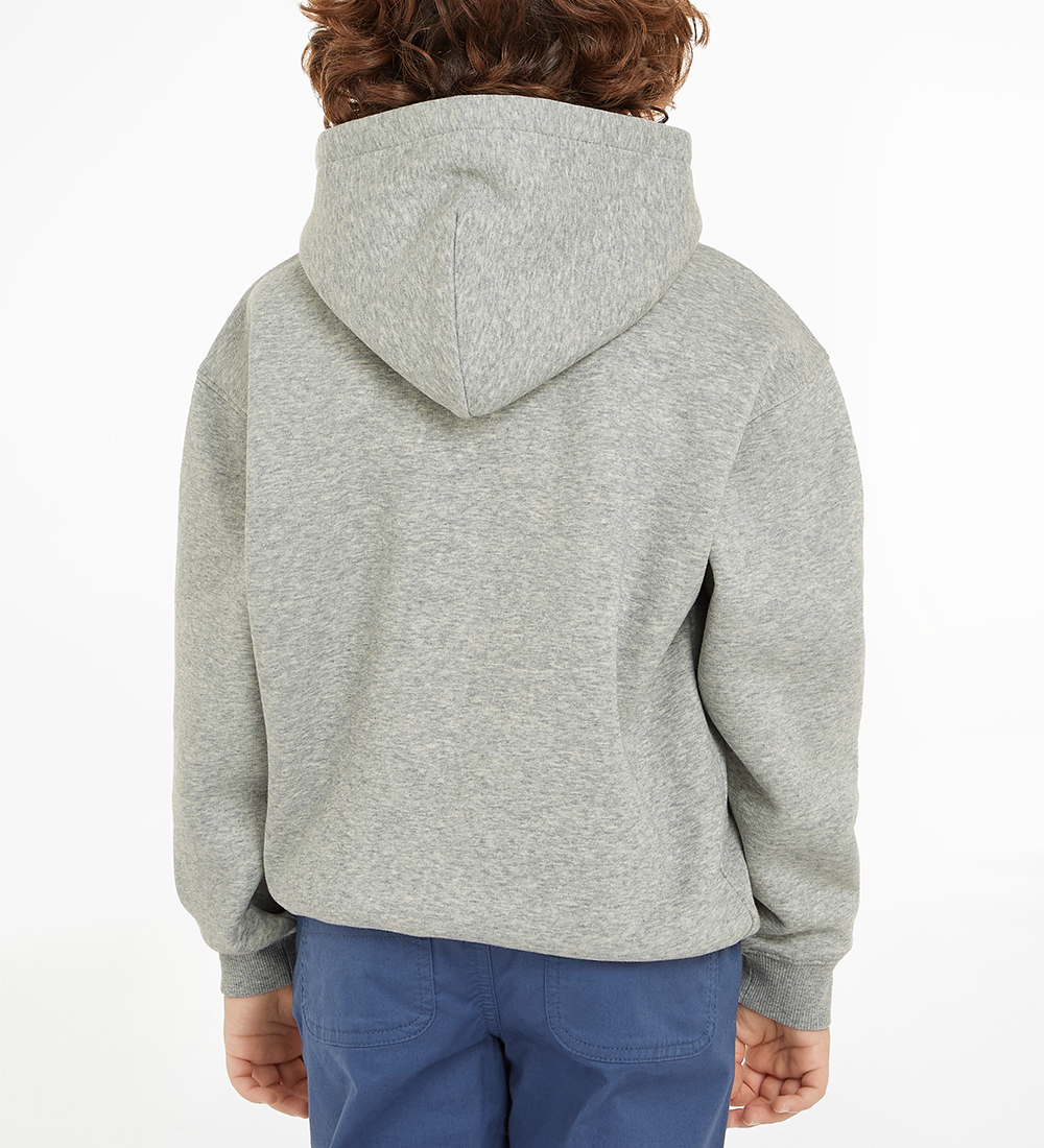 Tommy Hilfiger Hættetrøje - Timeless - Light Grey Heather