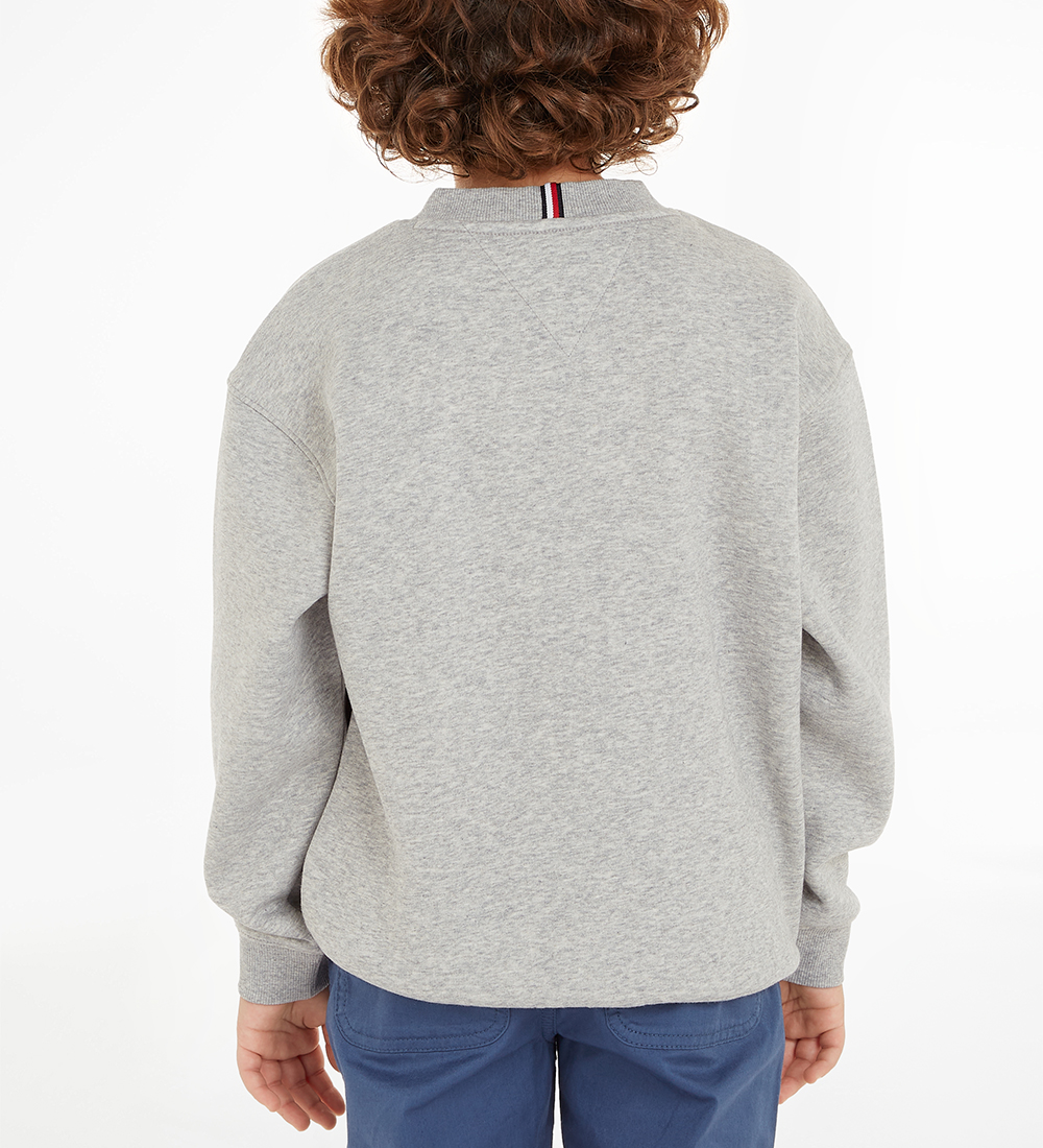Tommy Hilfiger Sweatshirt - Timeless - Light Grey Heather