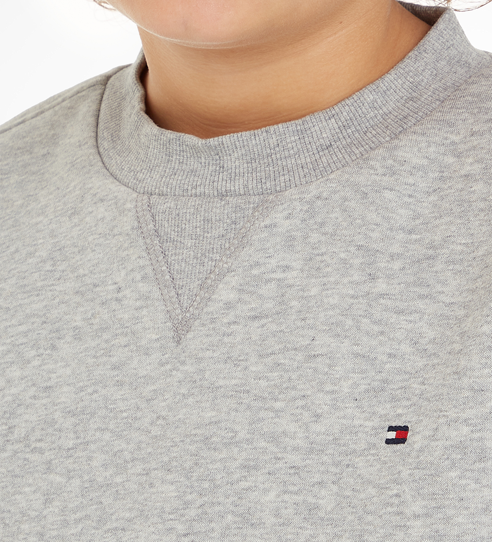 Tommy Hilfiger Sweatshirt - Timeless - Light Grey Heather