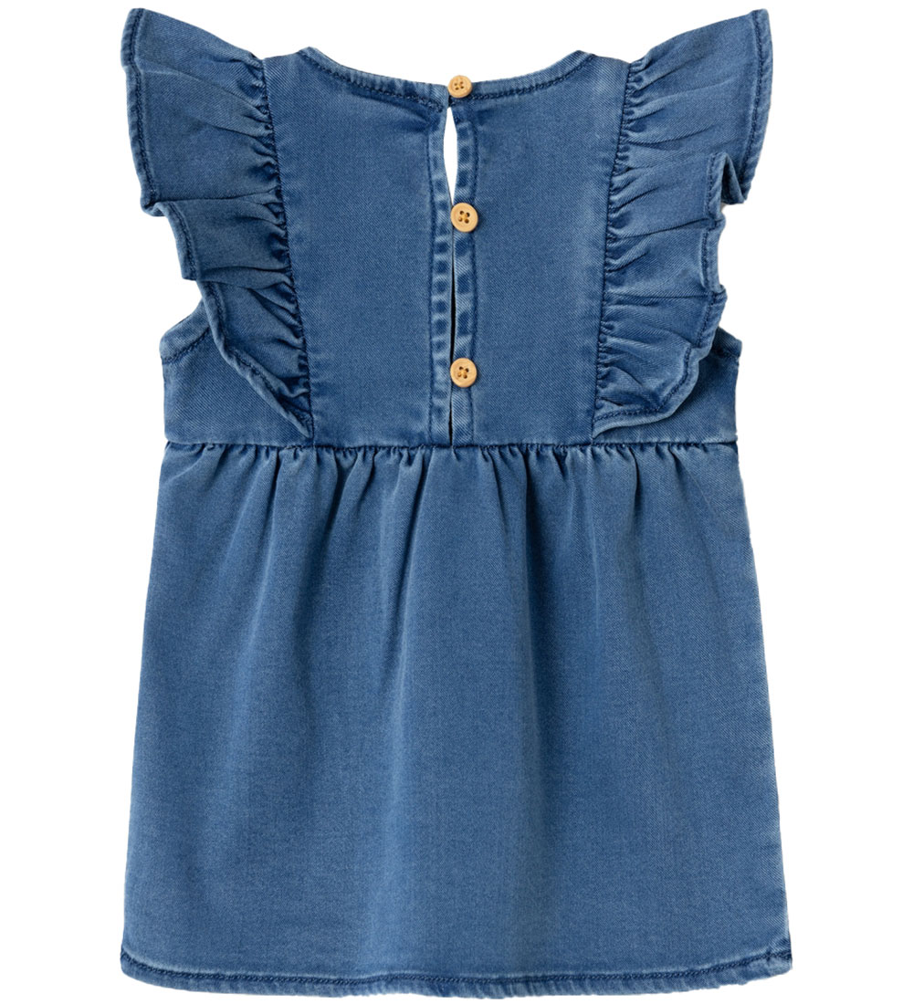 Name It Kjole - NbfLotus - Medium Blue Denim