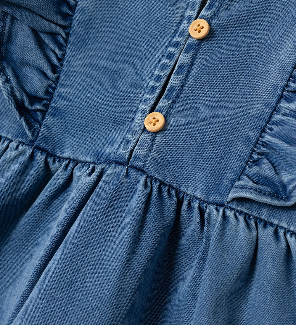 Name It Kjole - NbfLotus - Medium Blue Denim