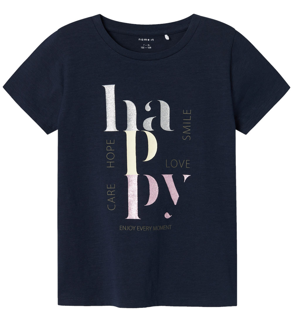 Name It T-shirt -  NkfPhalluna - Dark Sapphire
