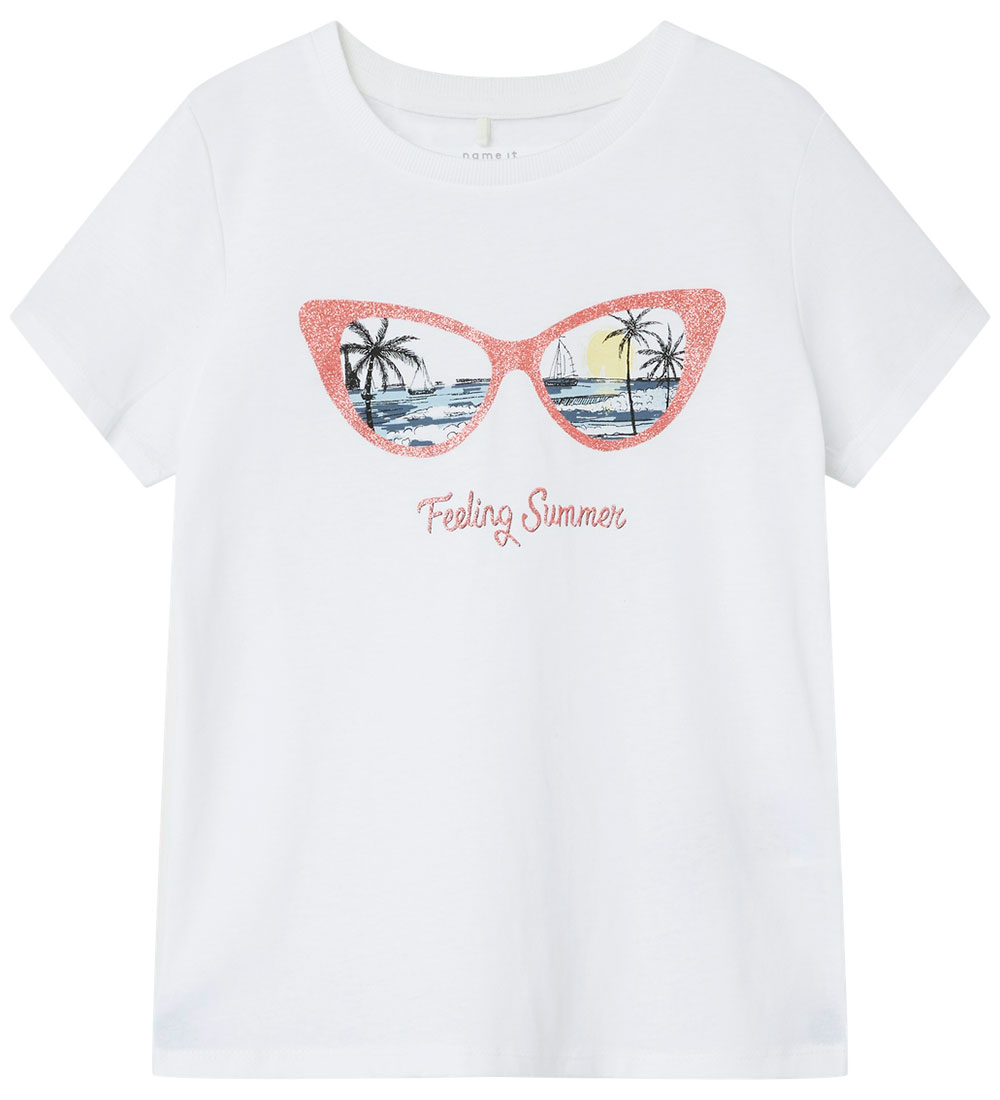 Name It T-shirt - NkfPfaimme - Bright White