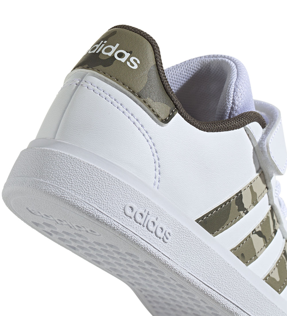 adidas Performance Sko - Grand Court 2.0 - Hvid/Atmygrøn m. Camo
