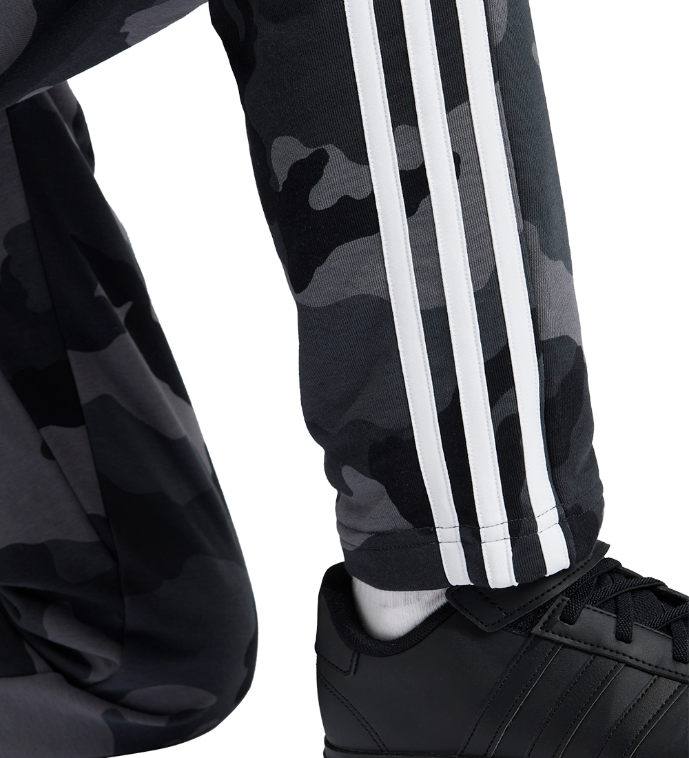 adidas Performance Sweatpants - J BL Camo FT PT - Grå/Sort