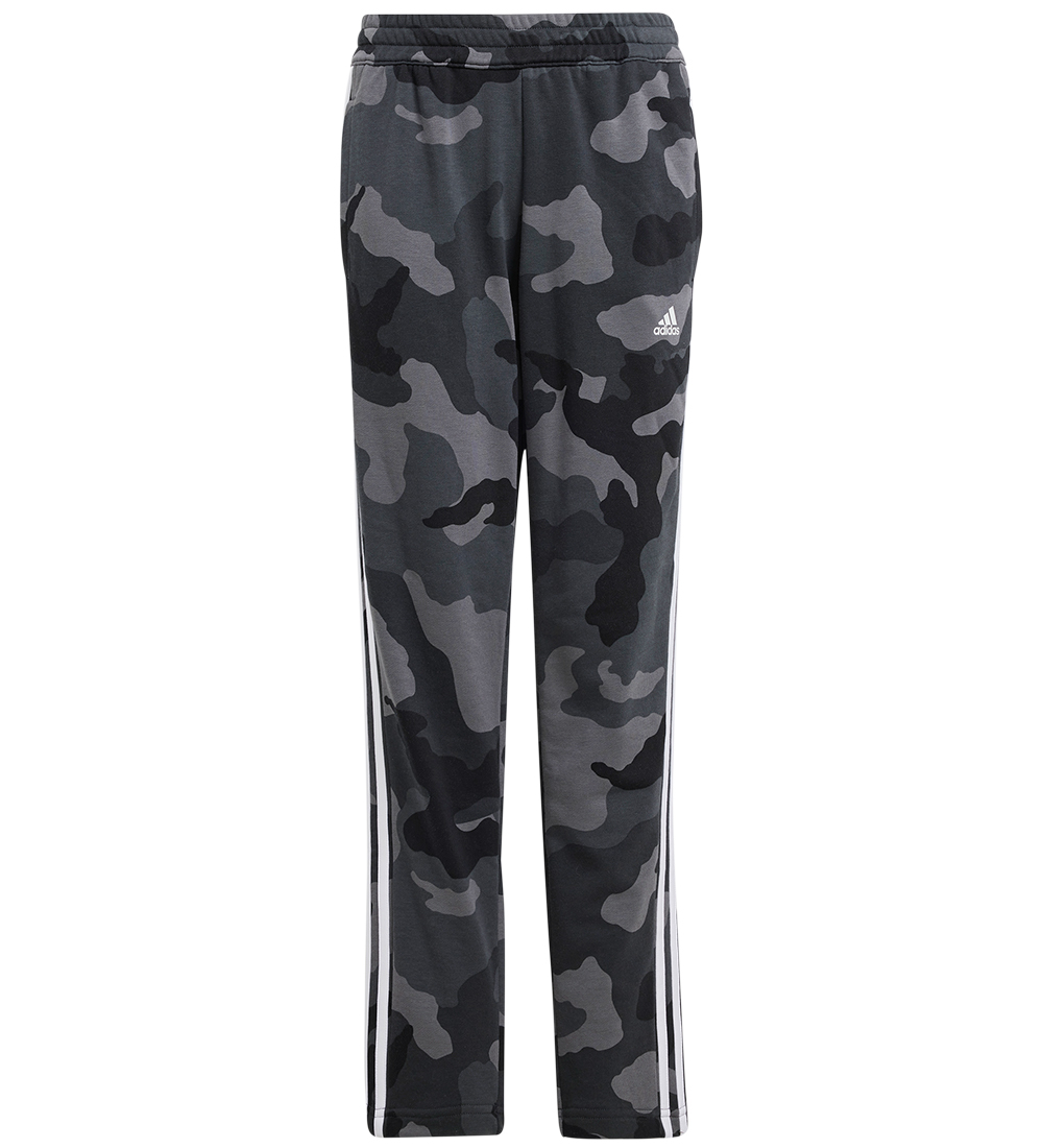 adidas Performance Sweatpants - J BL Camo FT PT - Grå/Sort
