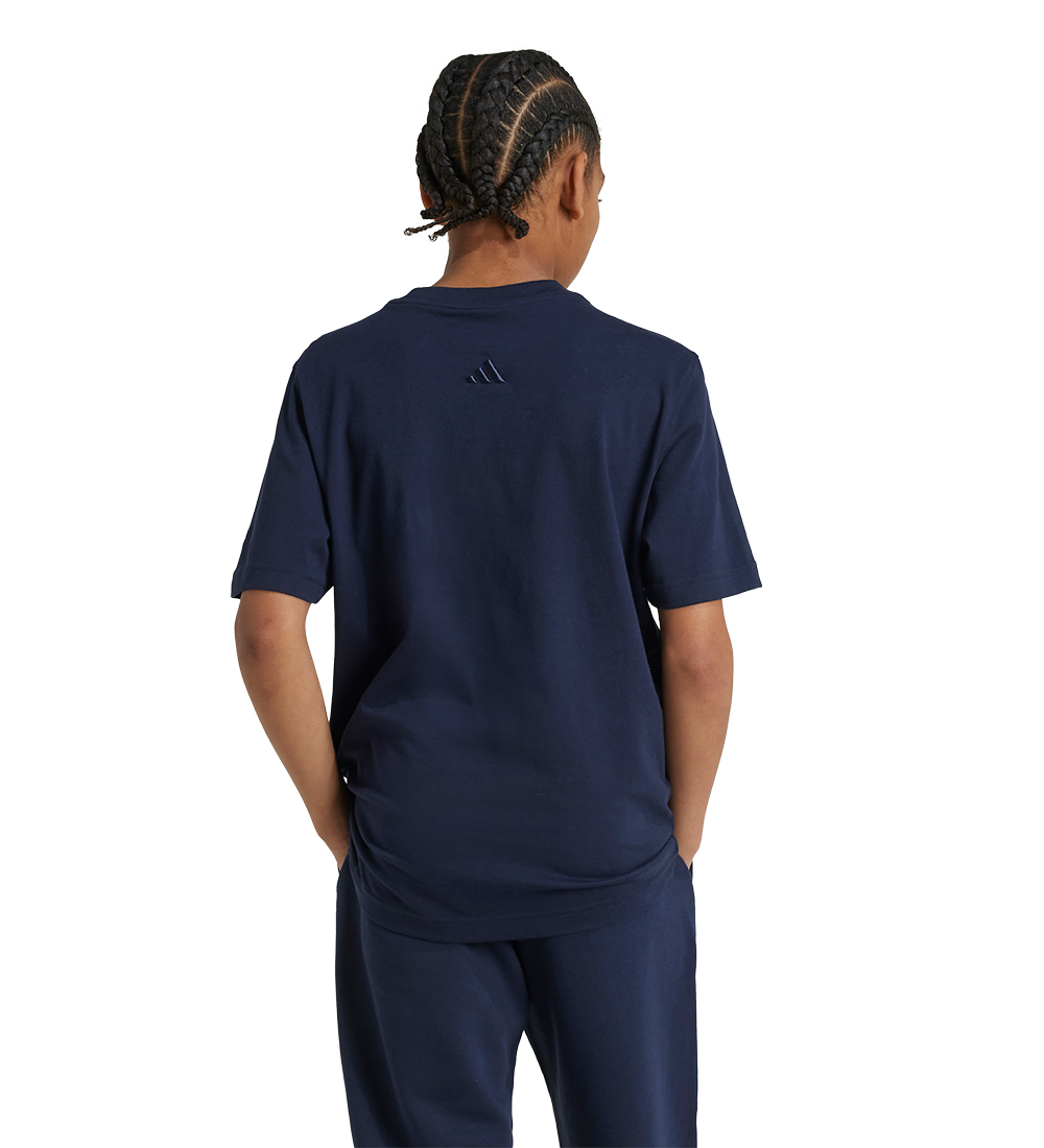 adidas Performance T-shirt - JSZN GFX - Blå