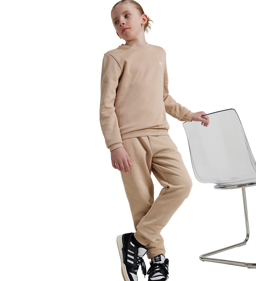 adidas Originals Sweatshirt - Crew - Beige
