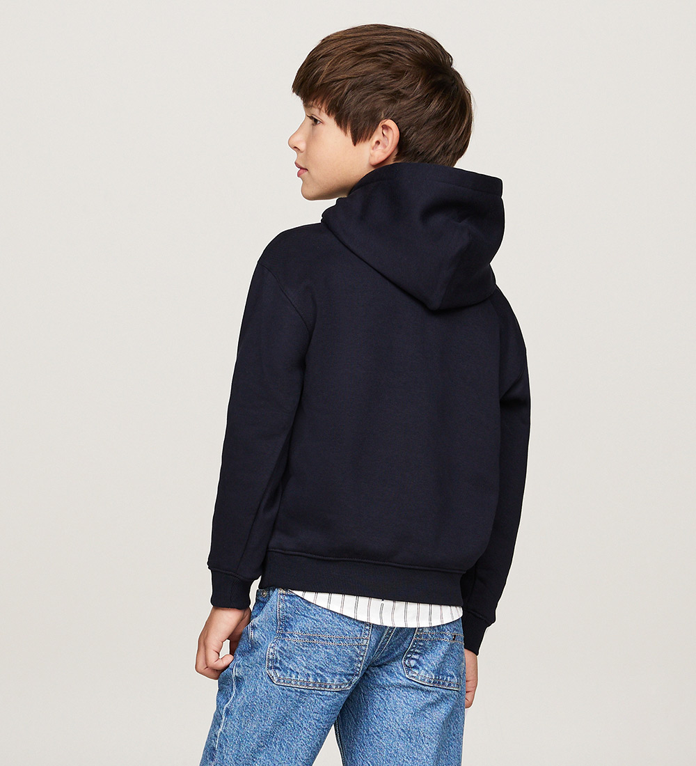 Tommy Hilfiger Hættetrøje - Timeless - Desert Sky