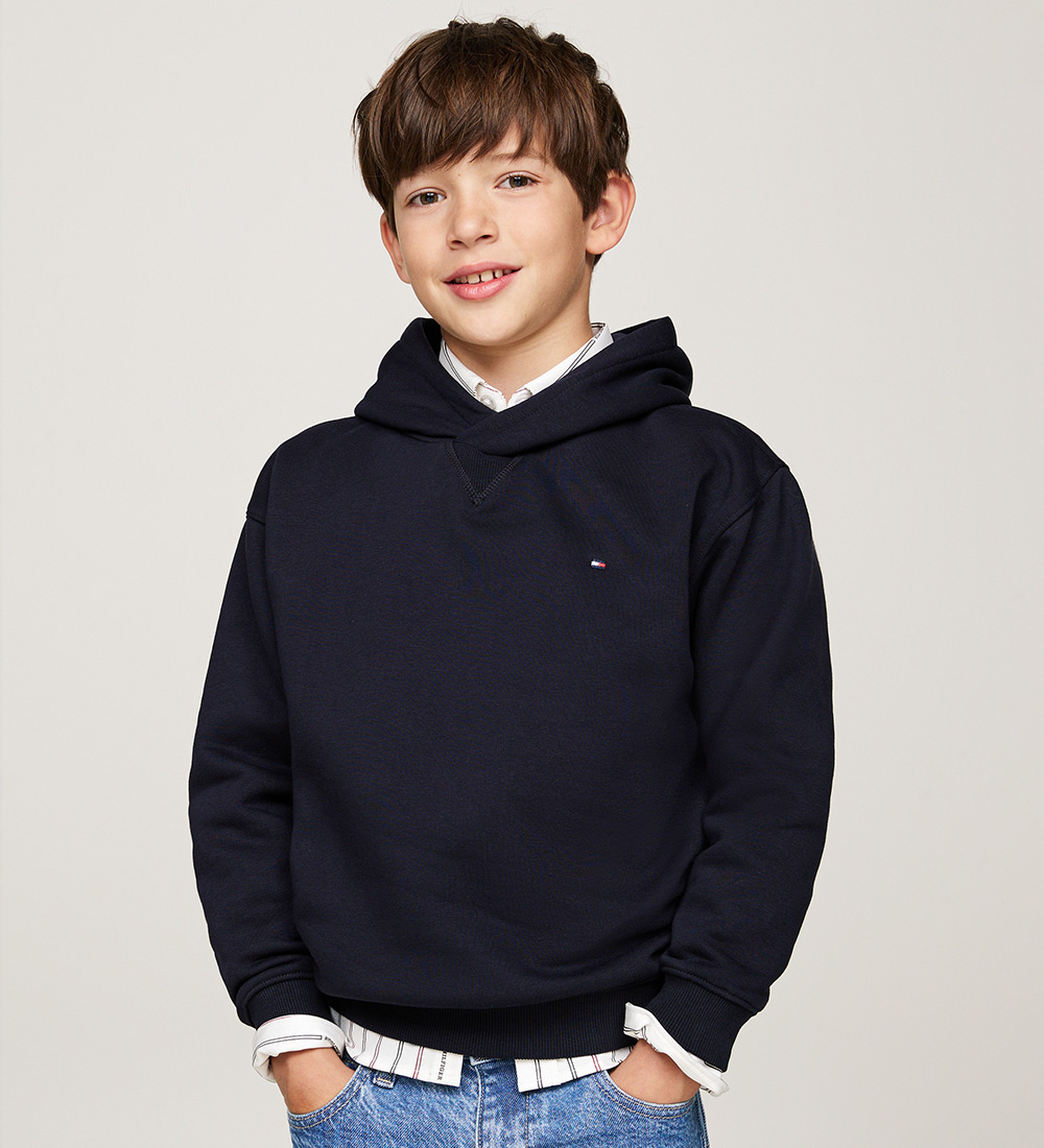 Tommy Hilfiger Hættetrøje - Timeless - Desert Sky