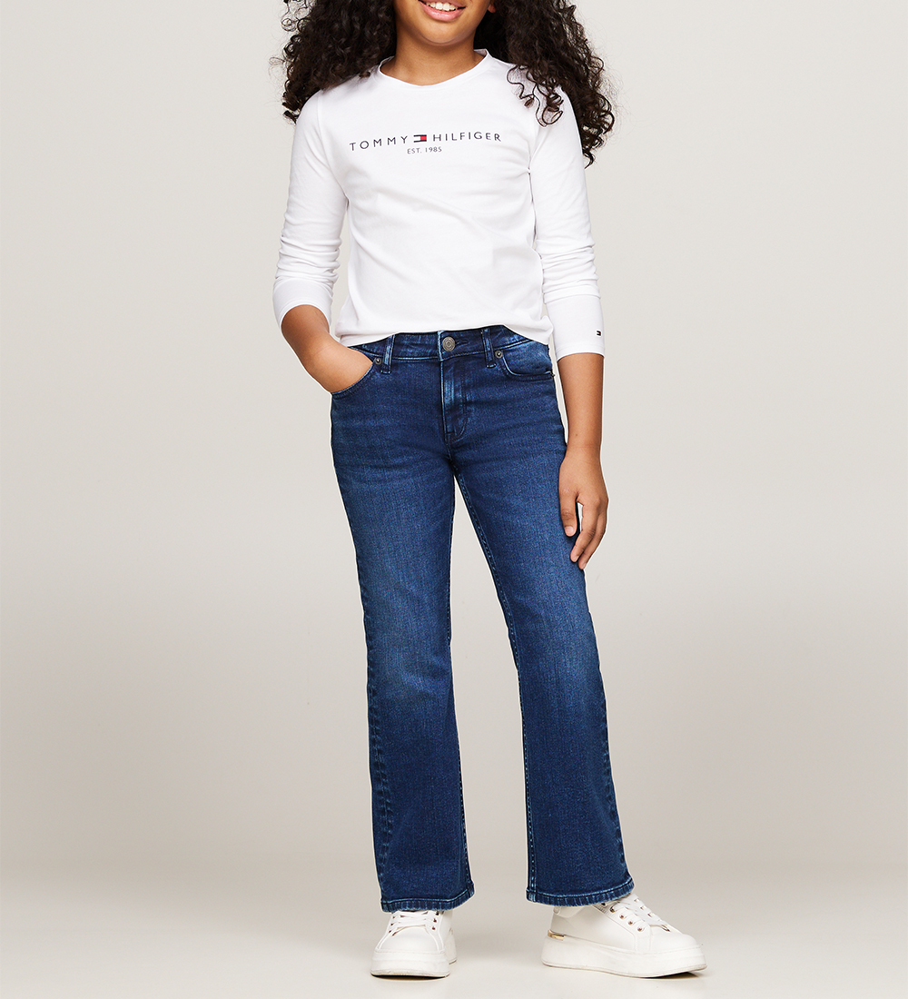 Tommy Hilfiger Jeans - Flare - Coralblue