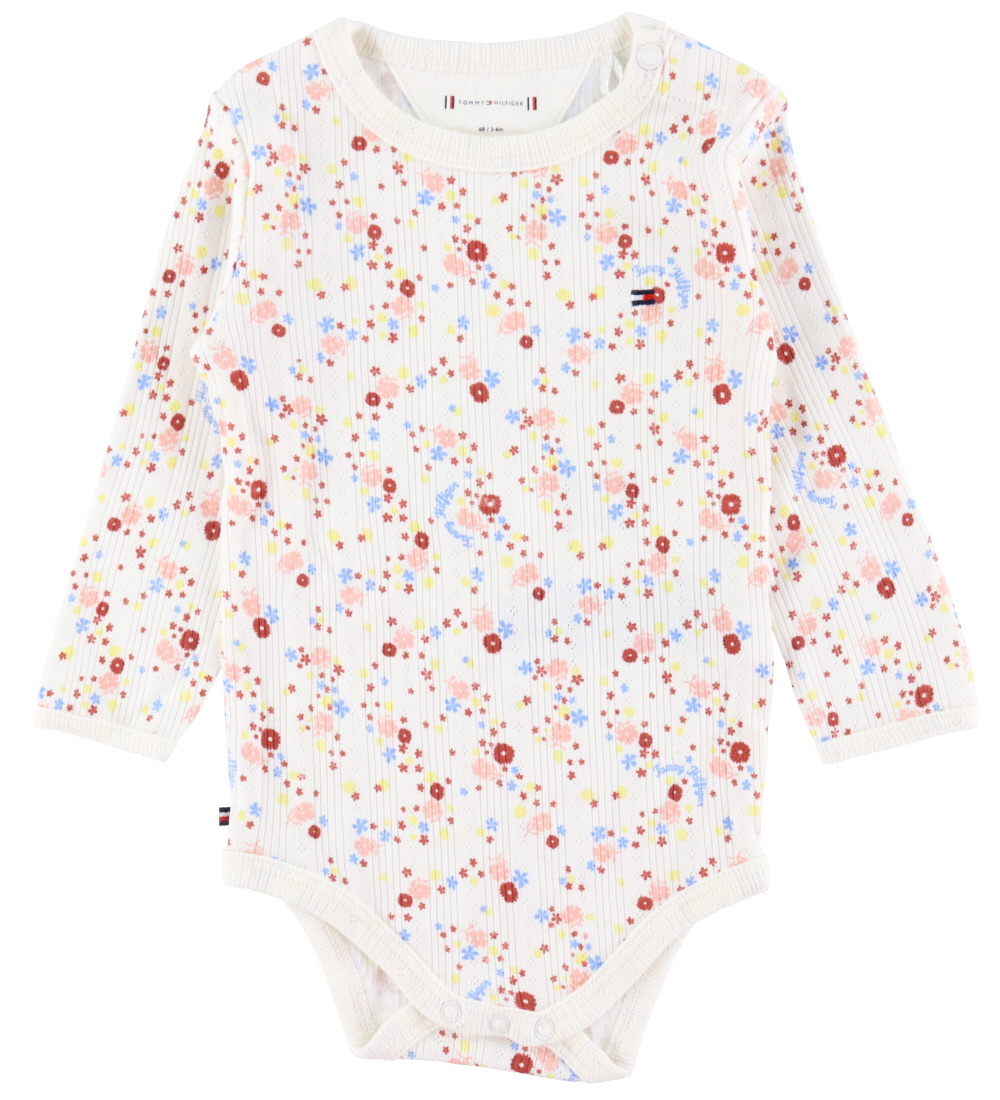 Tommy Hilfiger Gaveæske - Bodyer l/æ - 3-pak - Ancient White Flo