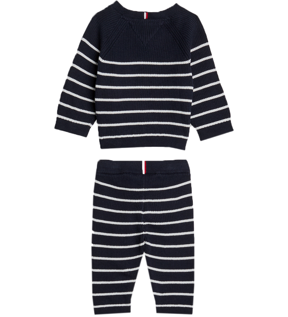 Tommy Hilfiger Gaveæske - Cardigan/Bukser - Strik - Desert Sky S