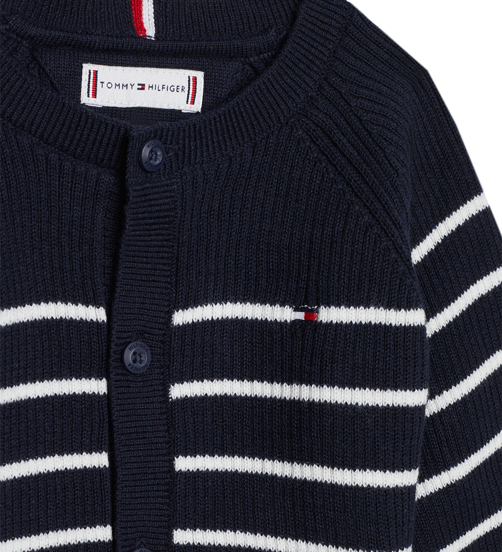 Tommy Hilfiger Gaveæske - Cardigan/Bukser - Strik - Desert Sky S
