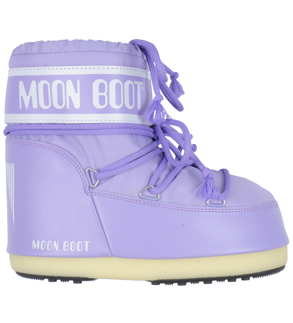 Moon Boot Vinterstøvler - MB Icon Low Nylon  - Lilac