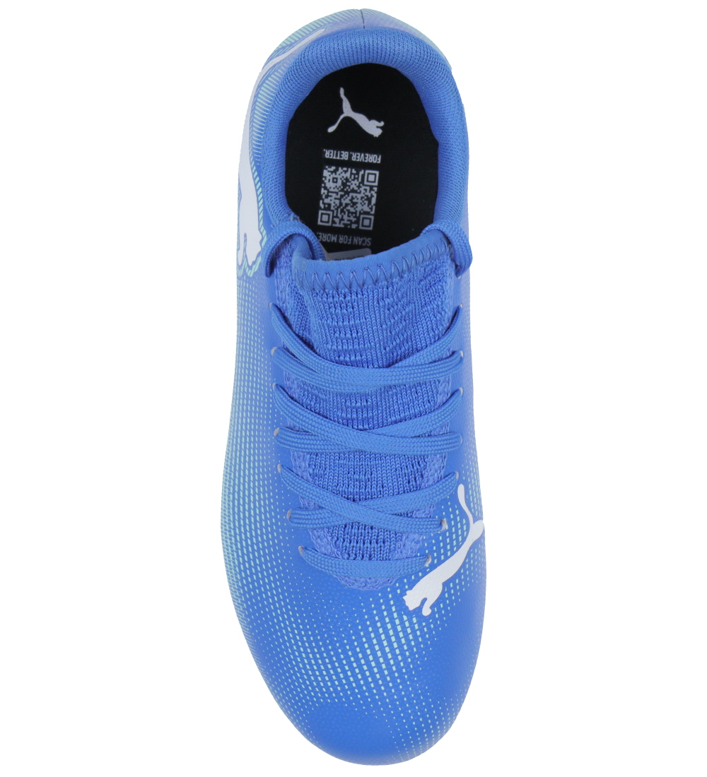 Puma Fodboldstøvler - Future 7 Play MG Jr - Hyperlink Blue/Mint