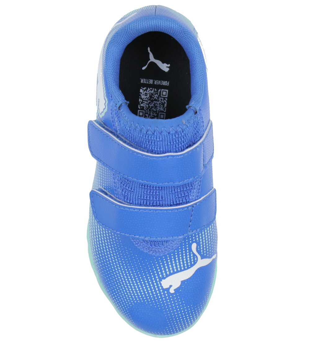 Puma Fodboldstøvler - Future 7 Play IT V Jr - Hyperlink Blue/Min