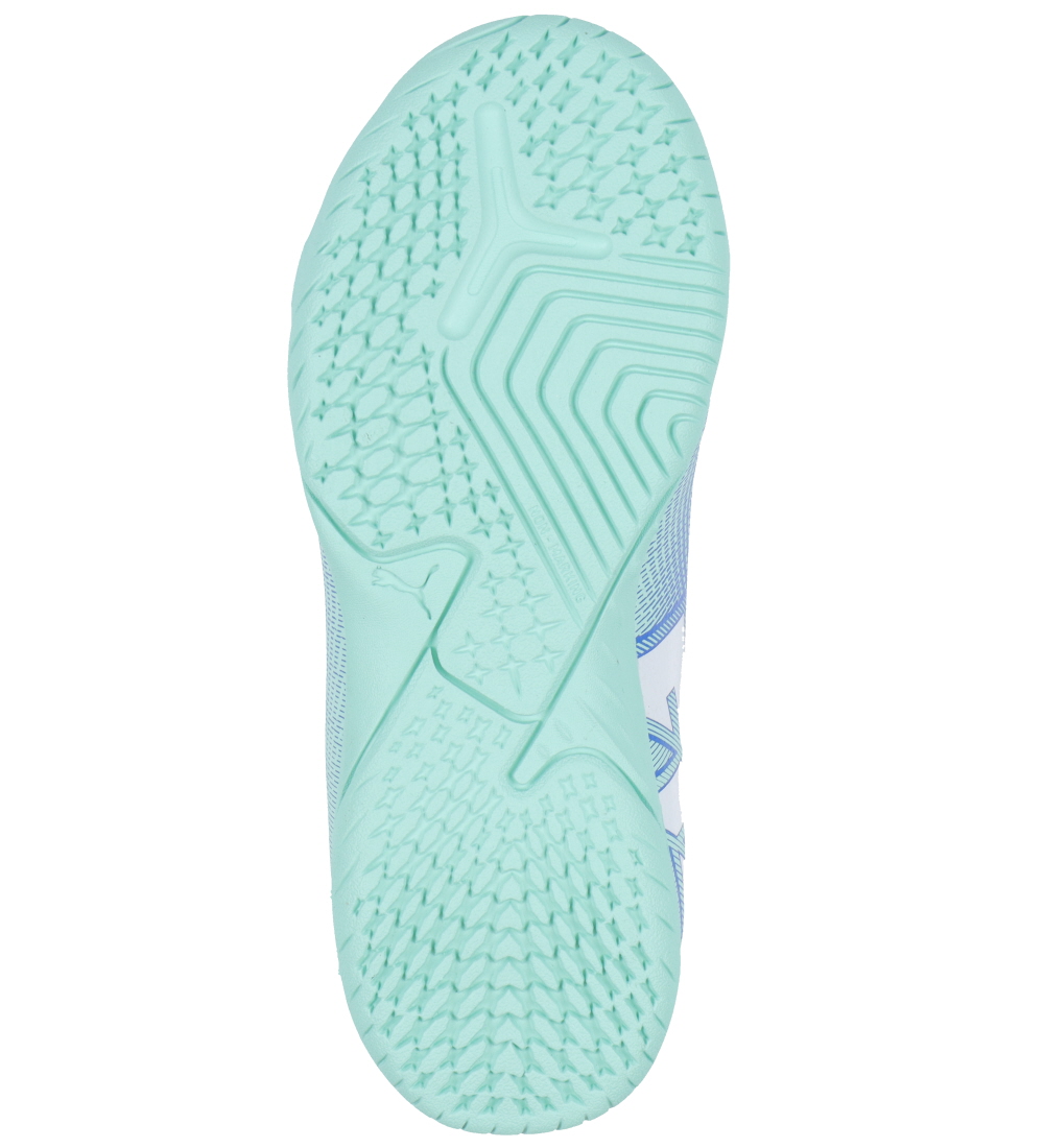Puma Fodboldstøvler - Future 7 Play IT V Jr - Hyperlink Blue/Min
