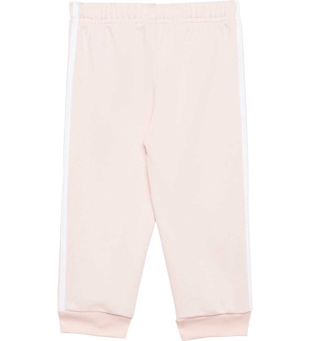 adidas Performance Sweatsæt - I Bos Jog FT - Rosa/Hvid