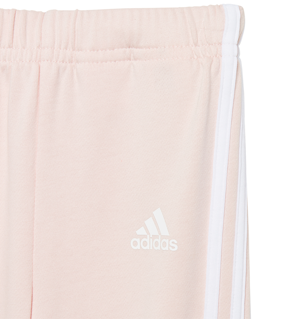 adidas Performance Sweatsæt - I Bos Jog FT - Rosa/Hvid