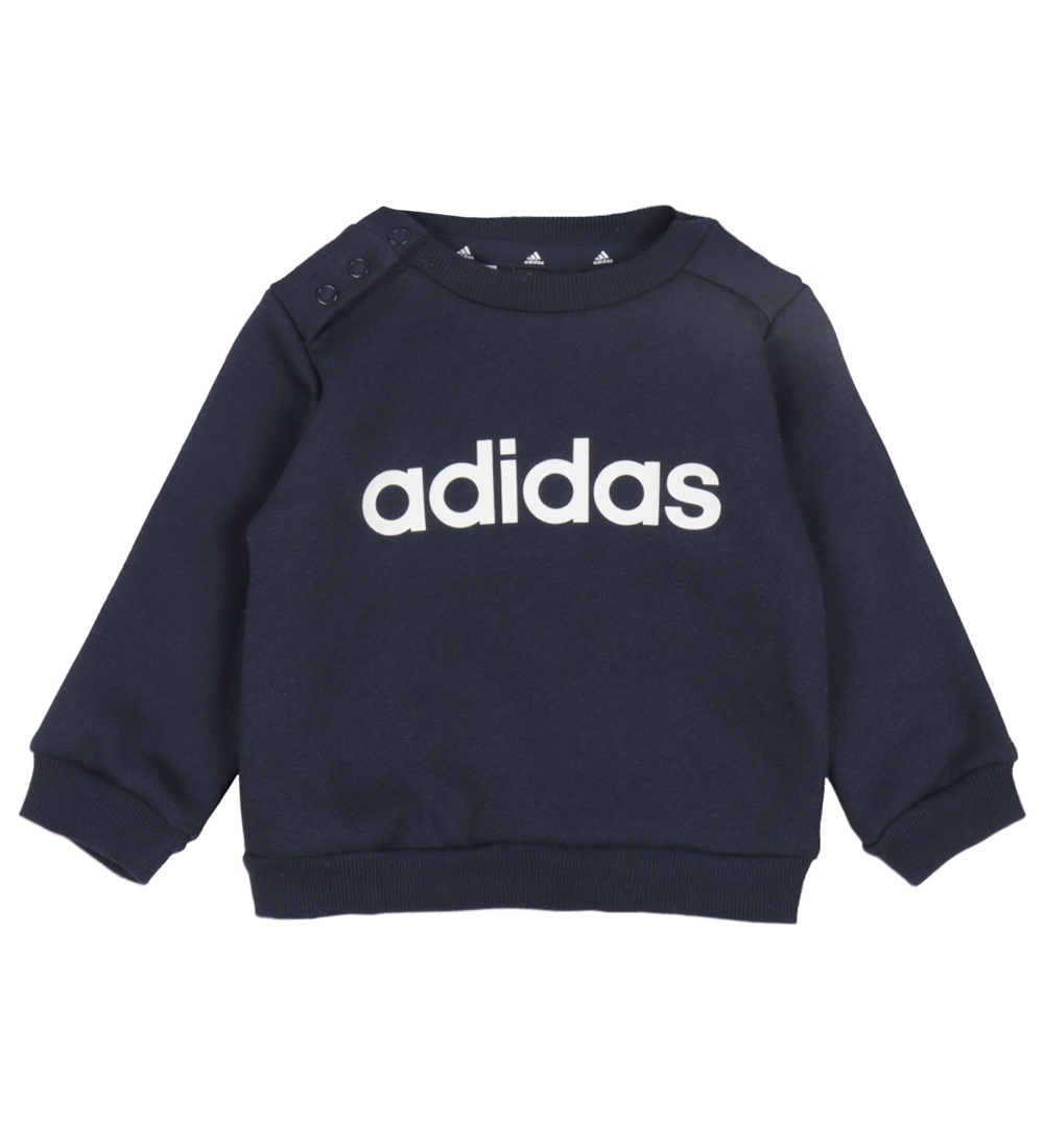 adidas Performance Sweatsæt - I Lin FL Jog - Blå/Grå