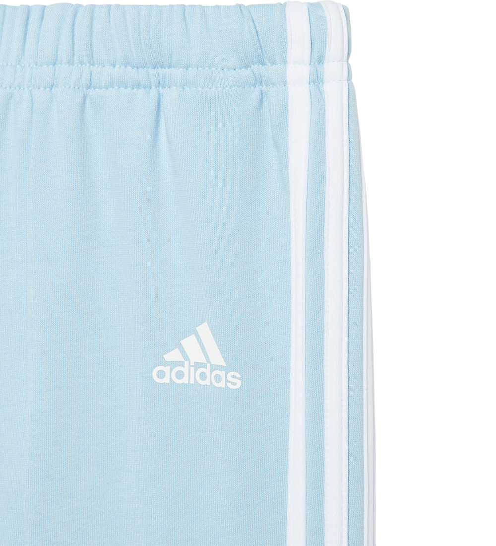 adidas Performance Sweatsæt - I Bos Jog FT - Blå/Hvid