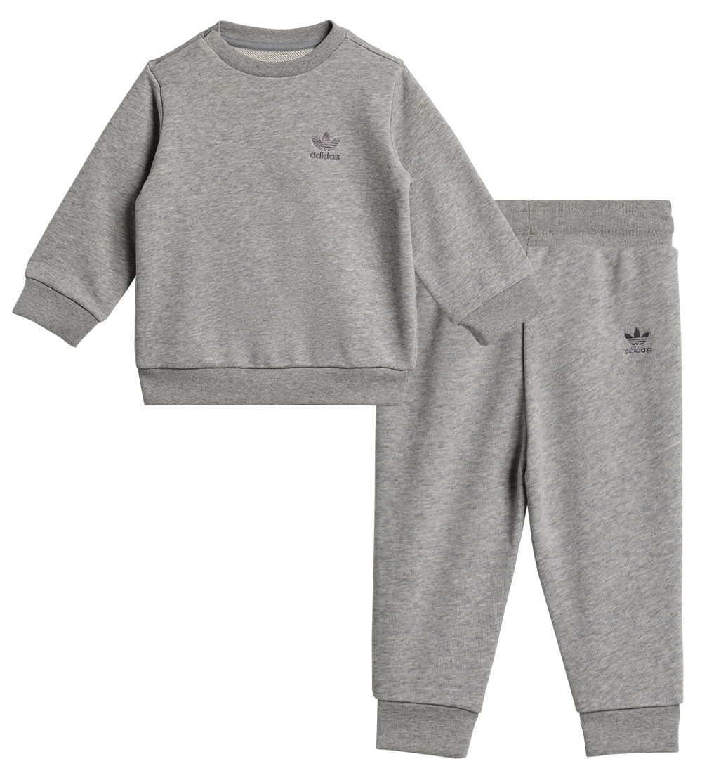 adidas Originals Sweatsæt - Crew - Grå