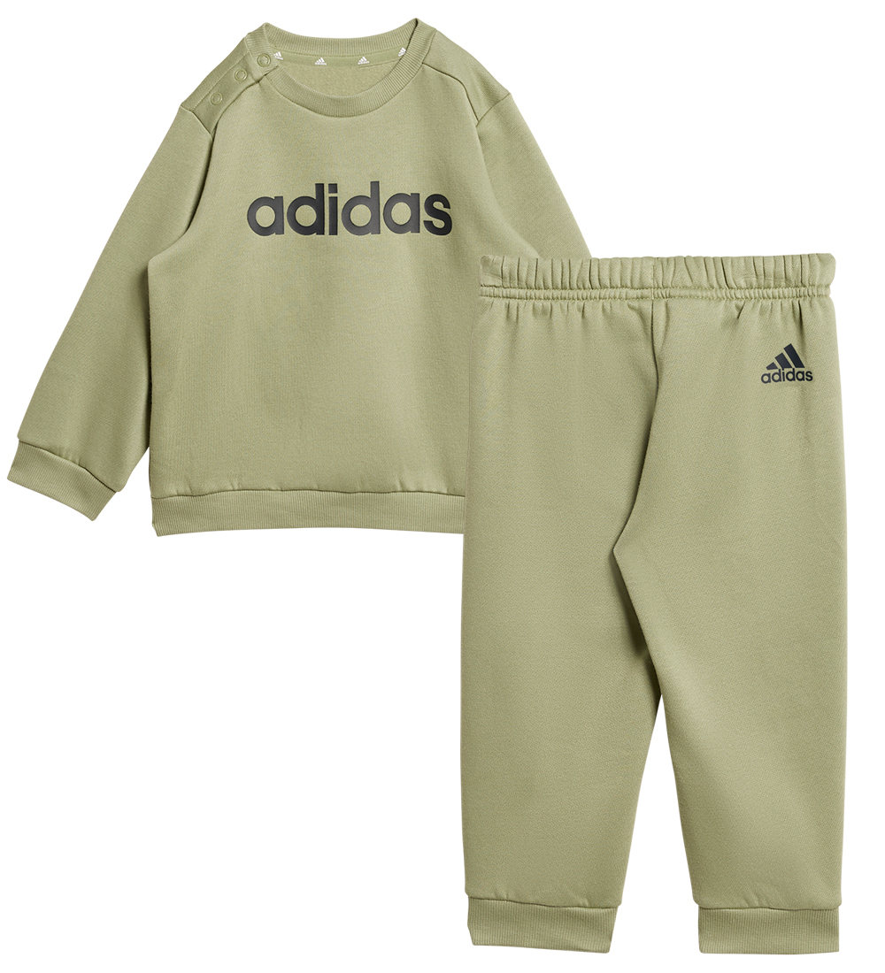 adidas Performance Sweatsæt - I LIN FL Jog - Grøn